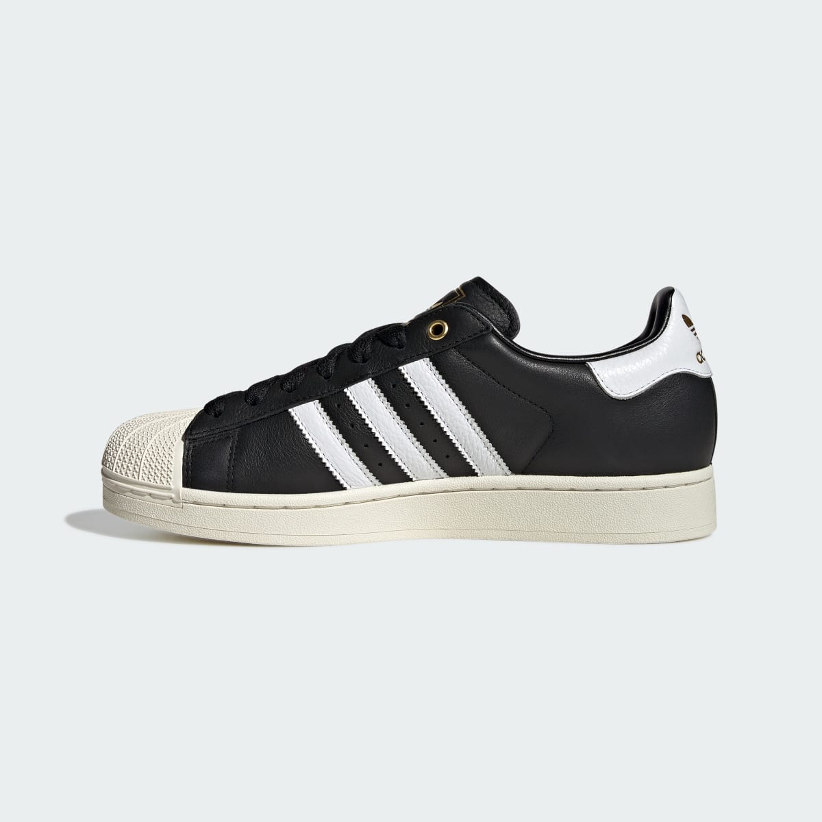 Adidas Men's Superstar II shoes - Core Black / Cloud White / Off White - Image 7