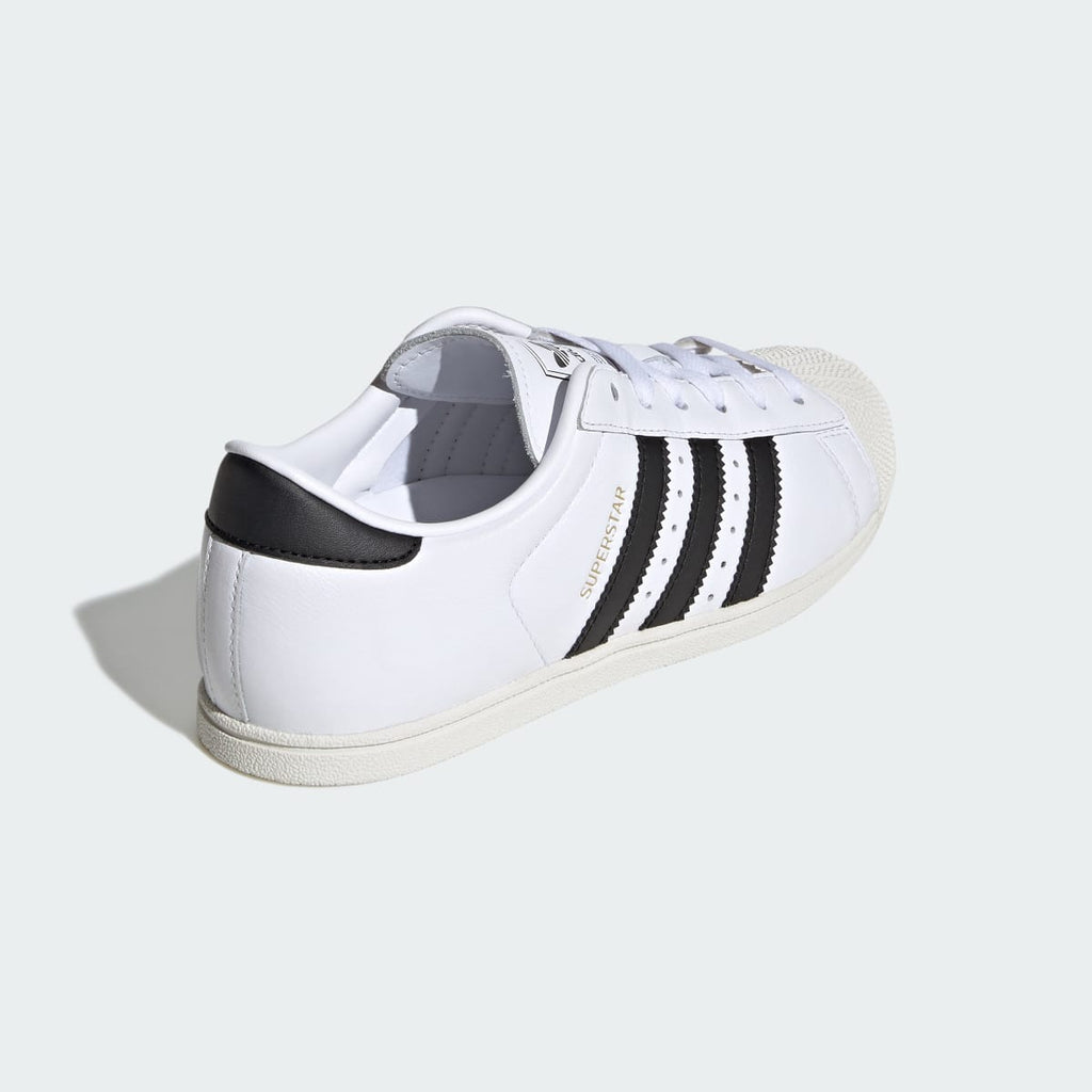 Adidas Women's Superstar Lo Pro Shoes - Cloud White / Core Black / Gold Metallic - Image 5