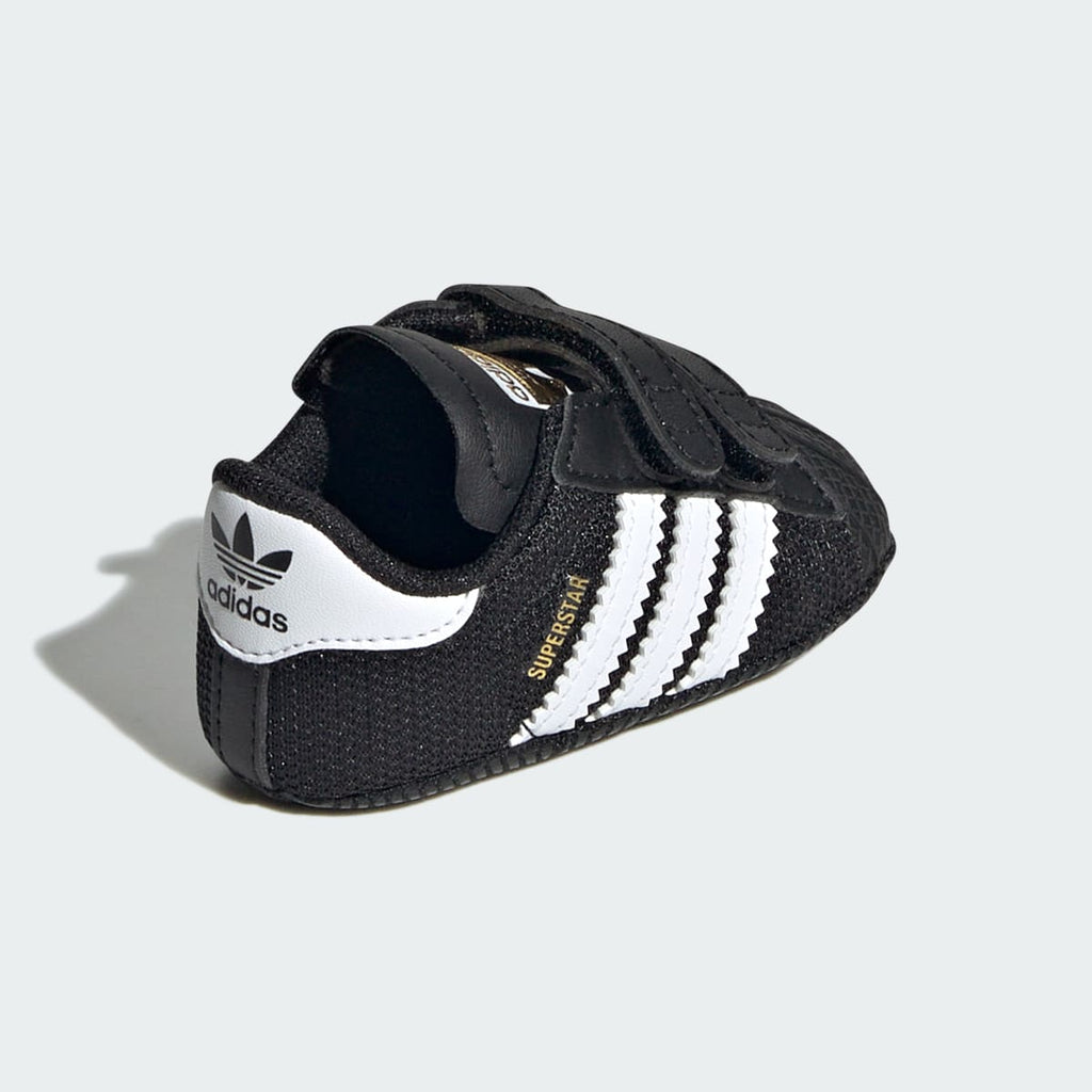Adidas Kids' Superstar Shoes - Core Black / Cloud White / Gold Metallic - Image 5