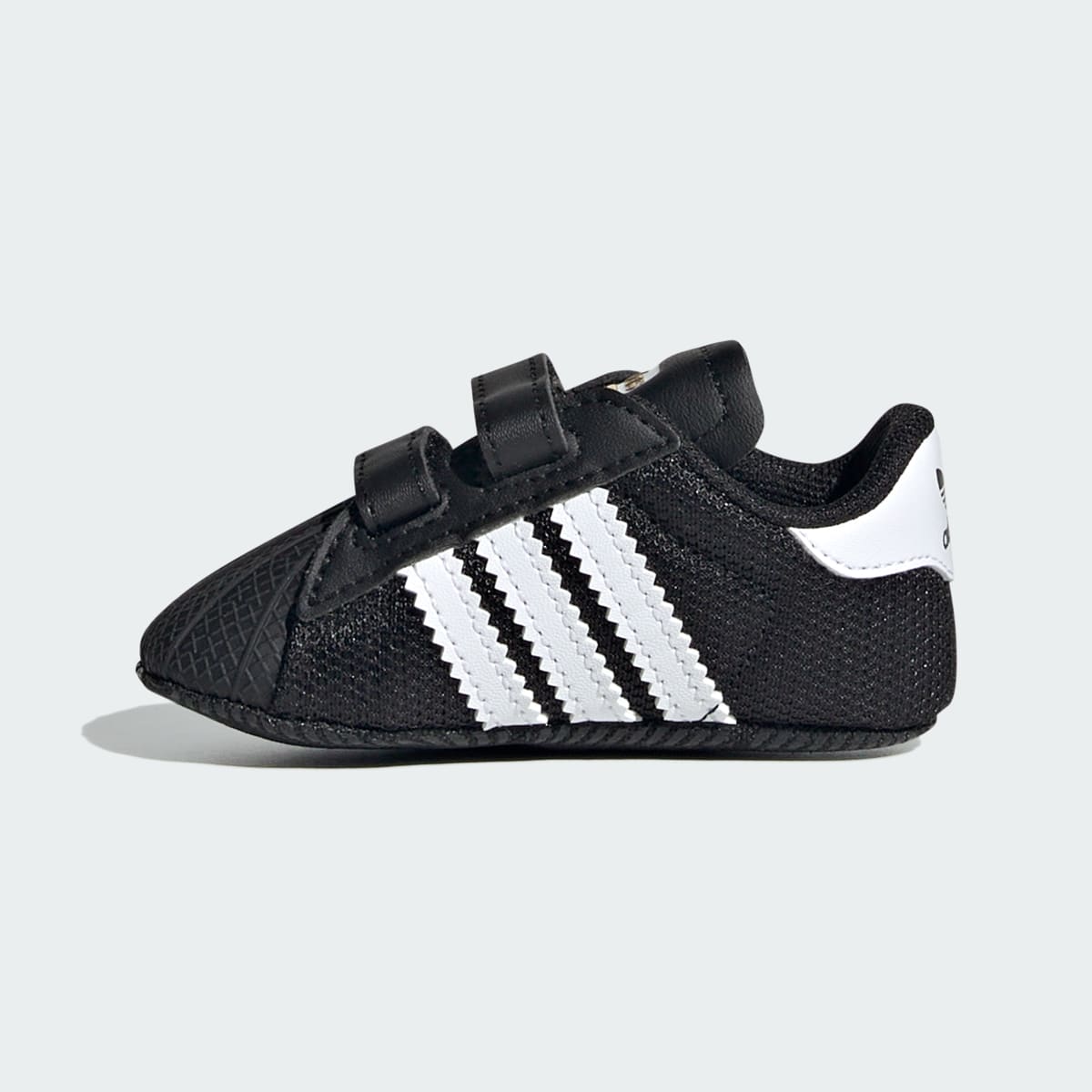 Adidas Kids' Superstar Shoes - Core Black / Cloud White / Gold Metallic - Image 6