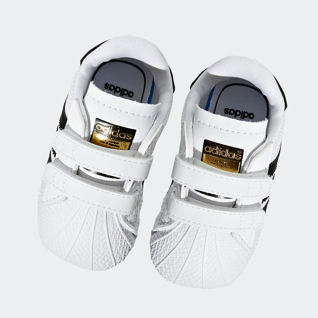 Adidas Kids' Superstar Shoes - Cloud White / Core Black / Cloud White - Image 8