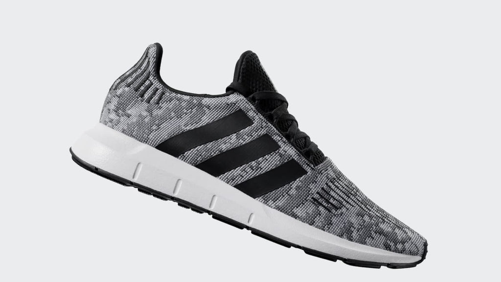 Adidas Men's Swift Run 1.0 Shoes - Core Black / Core Black / Cloud White - Image 2