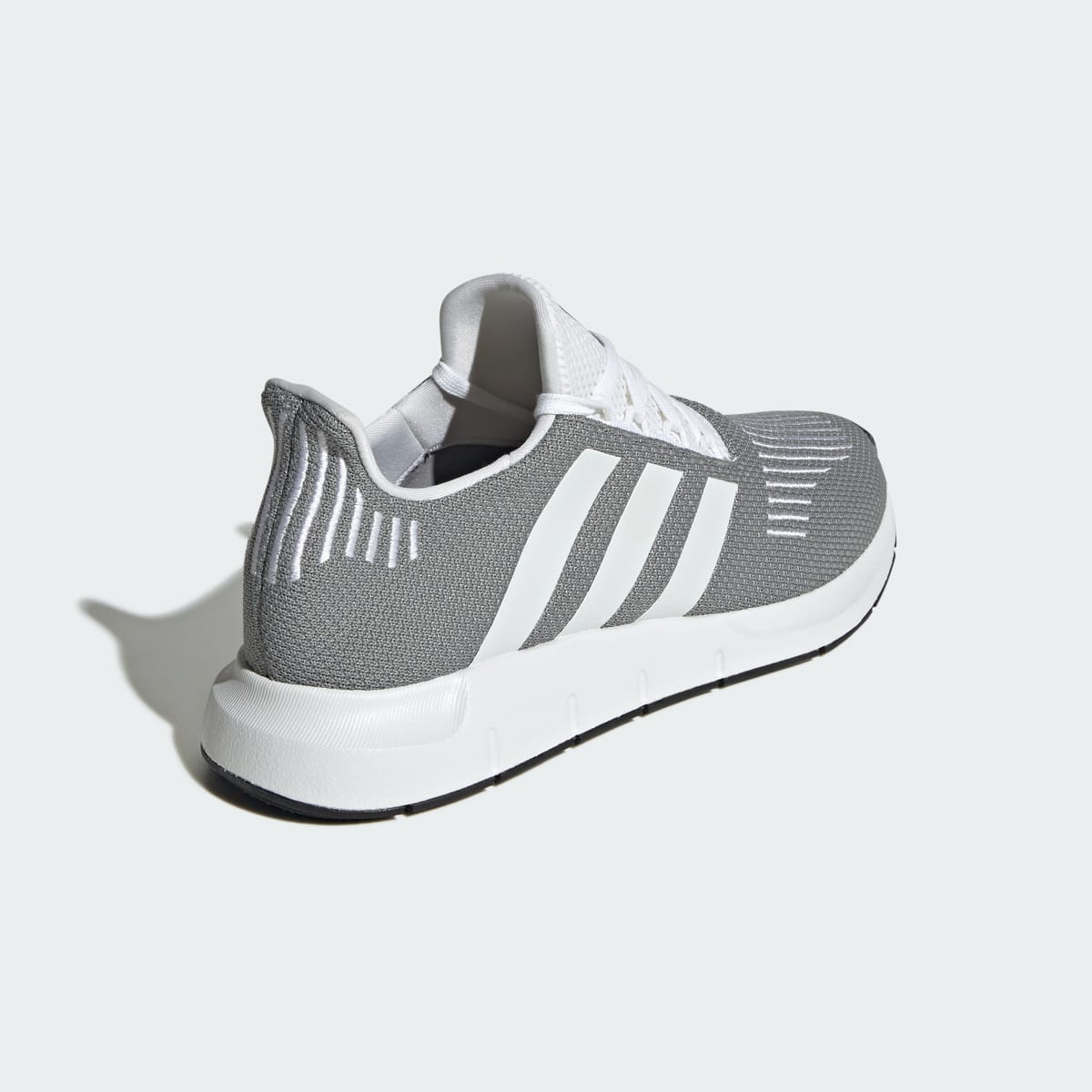 Adidas Men's Swift Run 1.0 Shoes - Grey Three / Cloud White / Core Black - Image 5