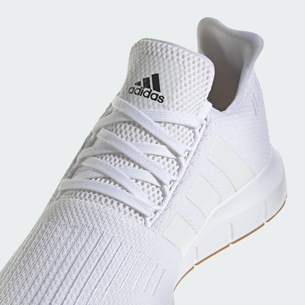 Adidas Men's Swift Run 1.0 Shoes - Cloud White / Cloud White / Core Black - Image 10