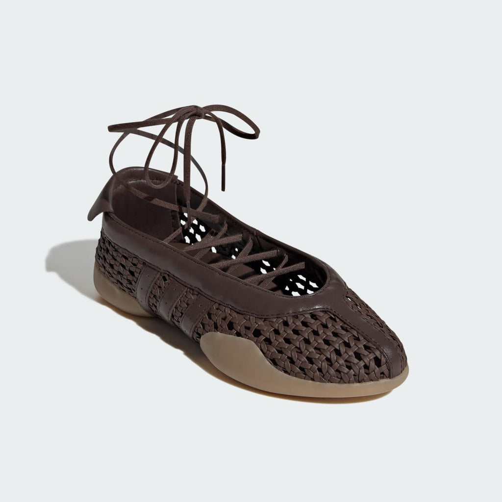 Adidas Women's TAEKWONDO MEI SHOES - Brown / Brown / Gum - Image 4