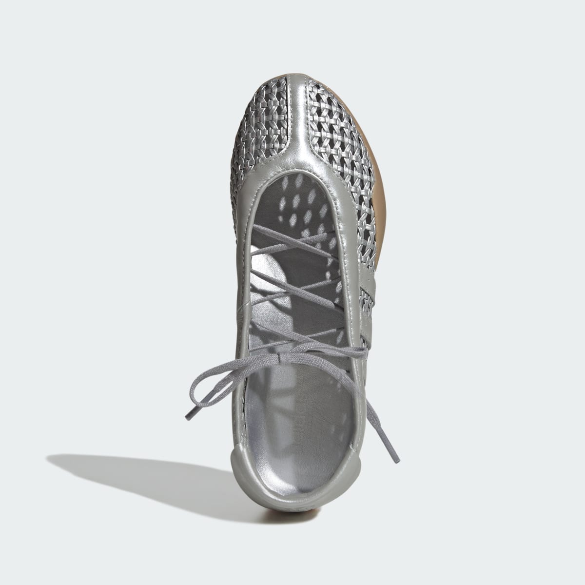 Adidas Women's TAEKWONDO MEI SHOES - Silver Metallic / Silver Metallic / Gum - Image 2