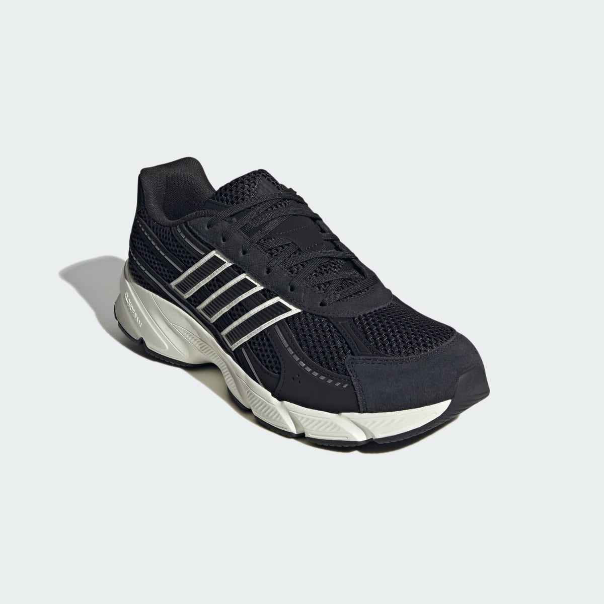 Adidas Men's TECHNOCHAOS 2000 SHOES - Core Black / Core Black / Off White - Image 4