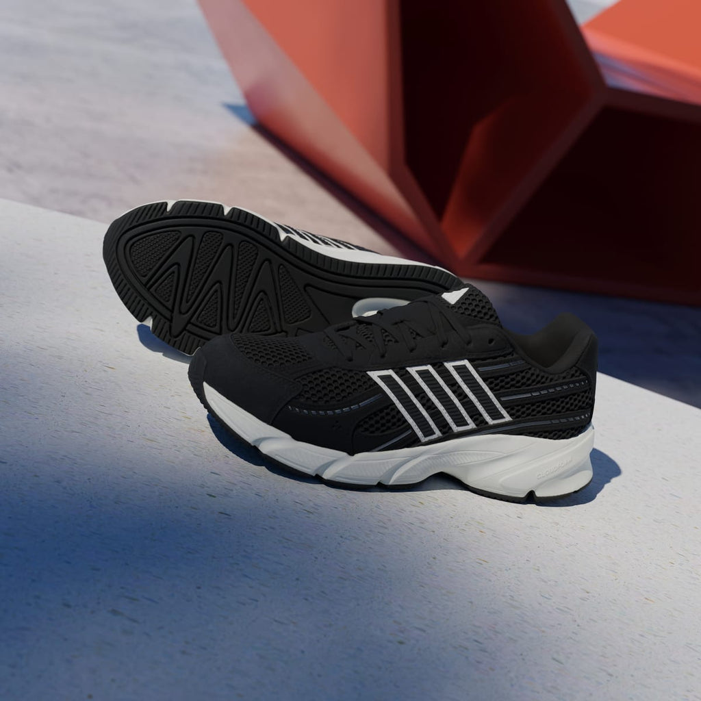 Adidas Women's TECHNOCHAOS 2000 SHOES - Core Black / Core Black / Off White - Image 4