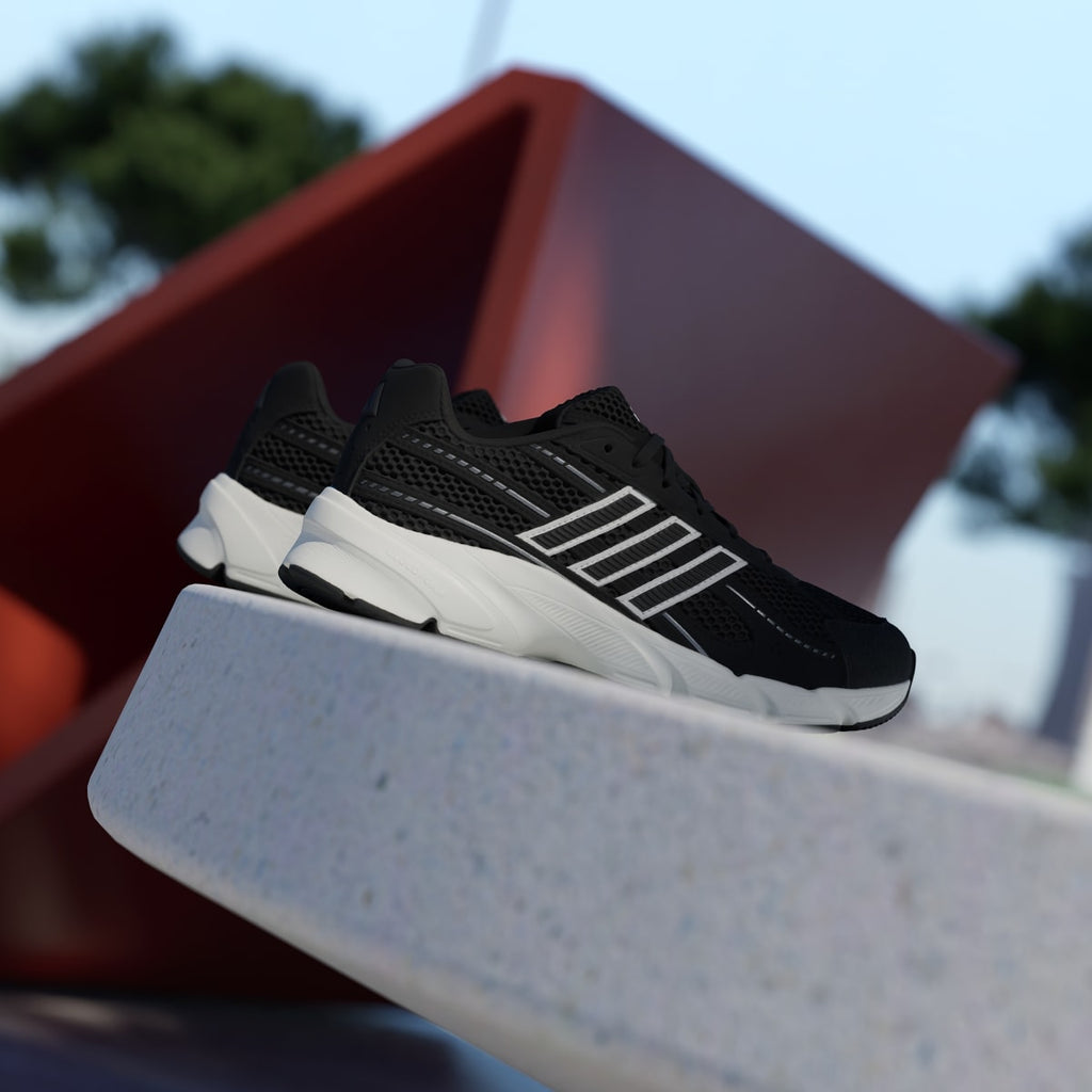 Adidas Women's TECHNOCHAOS 2000 SHOES - Core Black / Core Black / Off White - Image 6