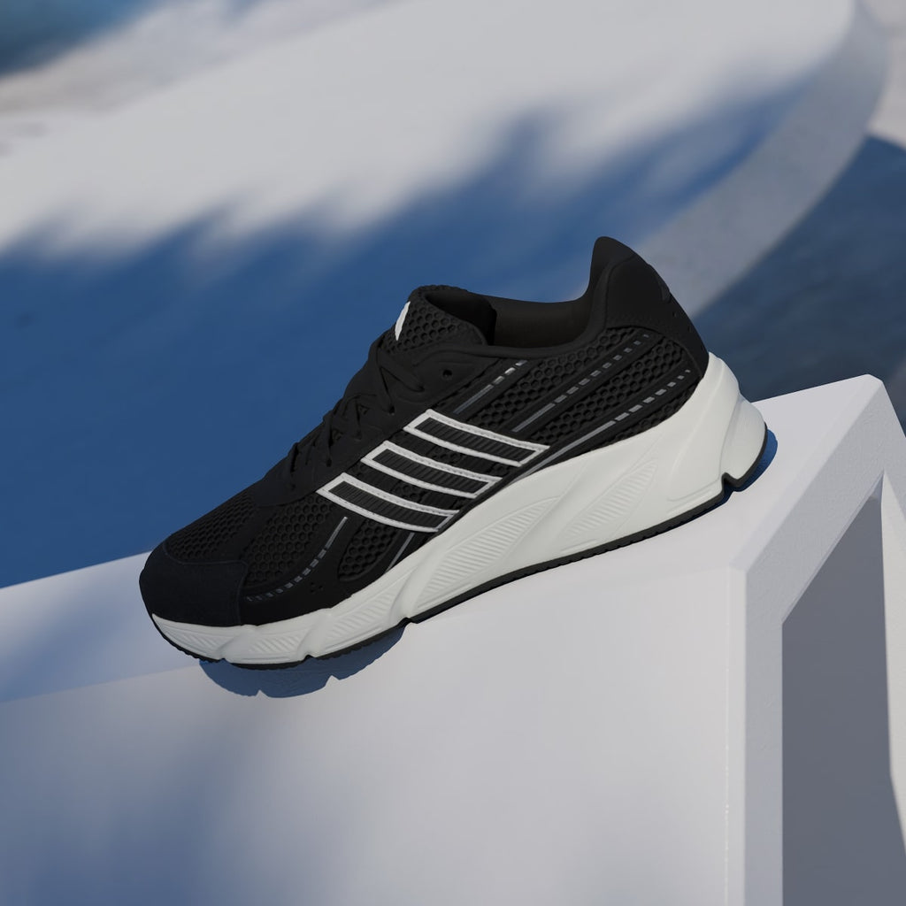Adidas Women's TECHNOCHAOS 2000 SHOES - Core Black / Core Black / Off White - Image 7
