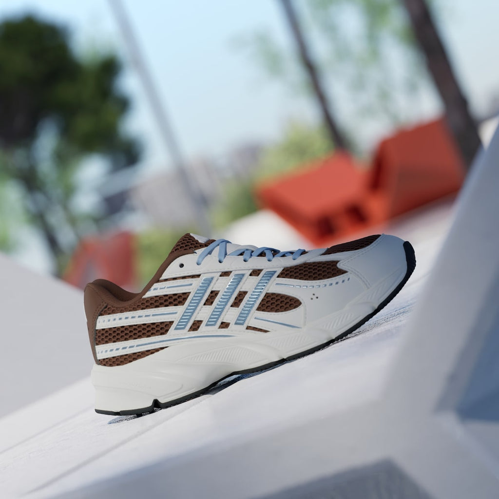 Adidas Women's TECHNOCHAOS 2000 SHOES - Preloved Brown / Clear Sky / Off White - Image 3
