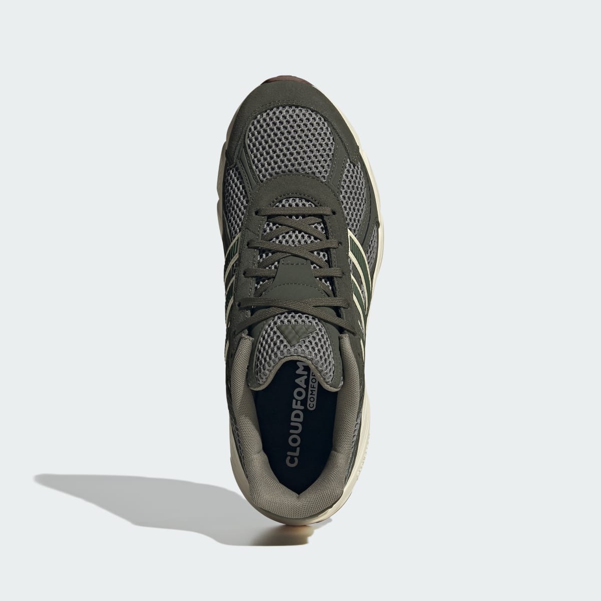 Adidas Men's TECHNOCHAOS 2000 SHOES - Clay / Night Cargo / Warm Vanilla - Image 2