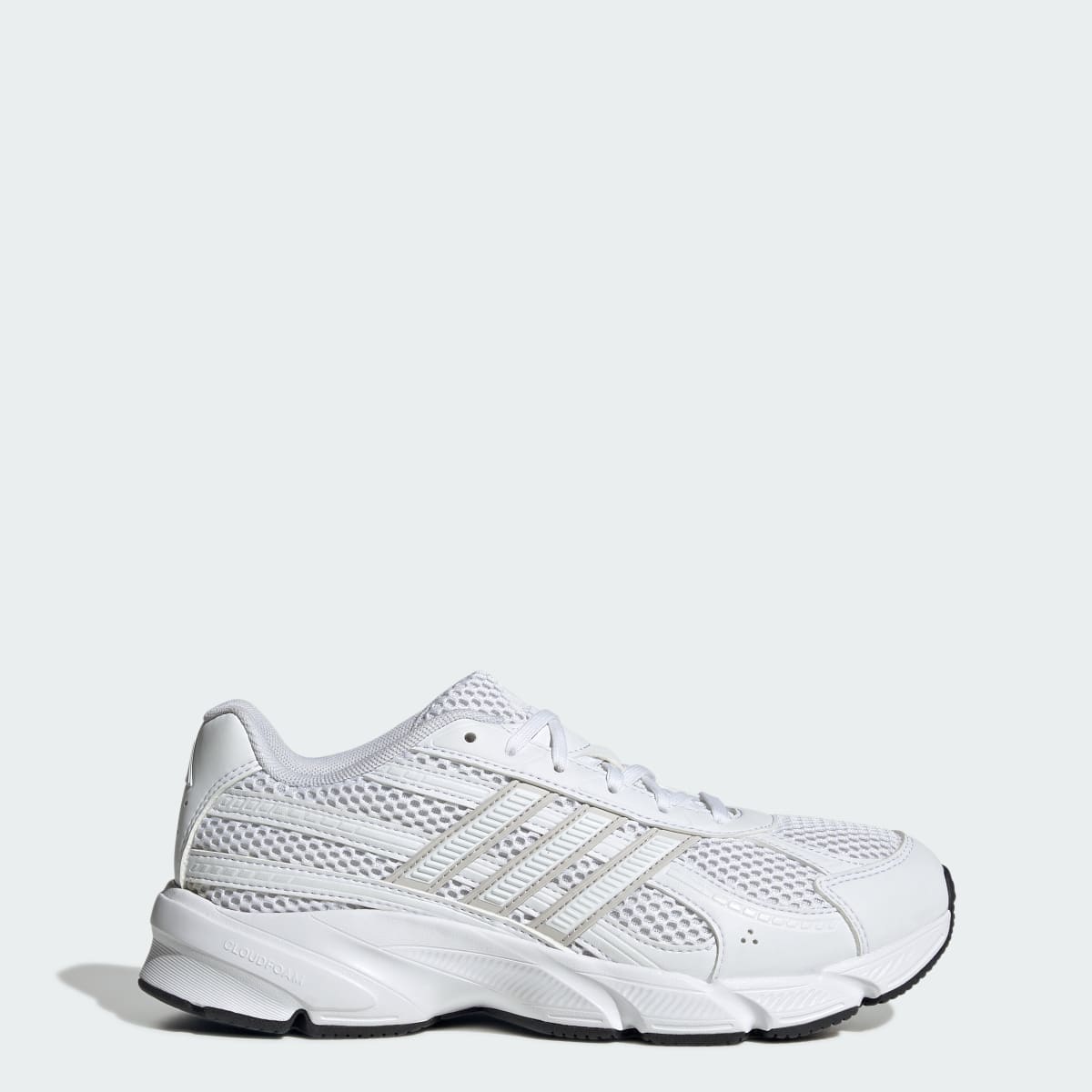 Adidas Women's TECHNOCHAOS 2000 SHOES - Cloud White / Cloud White / Grey One - Image 1