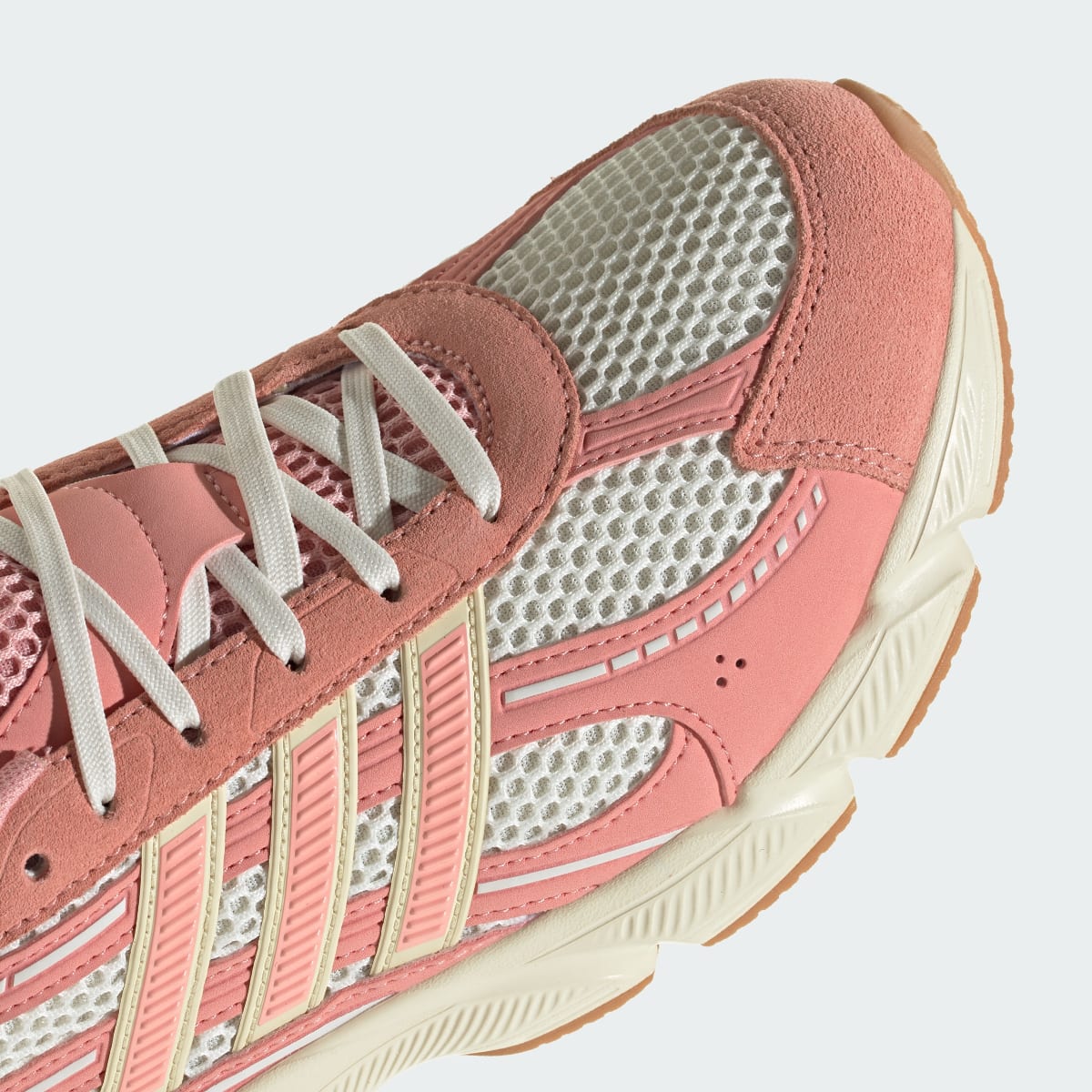 Adidas Women's TECHNOCHAOS 2000 SHOES - Off White / Semi Frozen Turbo / Warm Vanilla - Image 8