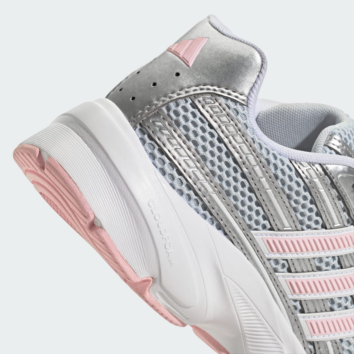Adidas Women's TECHNOCHAOS 2000 SHOES - Cloud White / Clear Pink / Halo Blue - Image 8