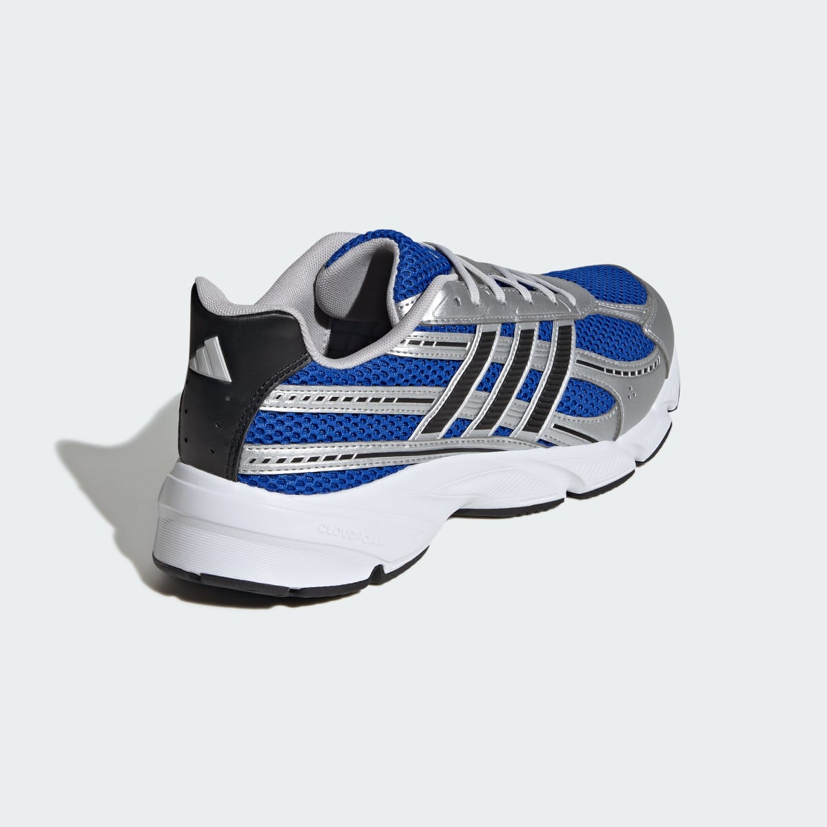 Adidas Men's TECHNOCHAOS 2000 Shoes - Royal Blue / Core Black / Matte Silver - Image 5