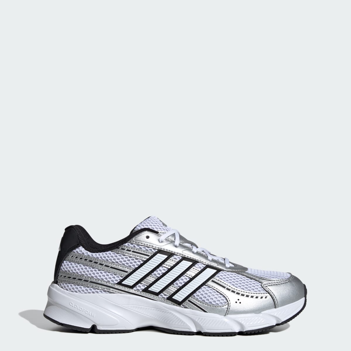 Adidas Men's TECHNOCHAOS 2000 Shoes - Cloud White / Cloud White / Core Black - Image 1