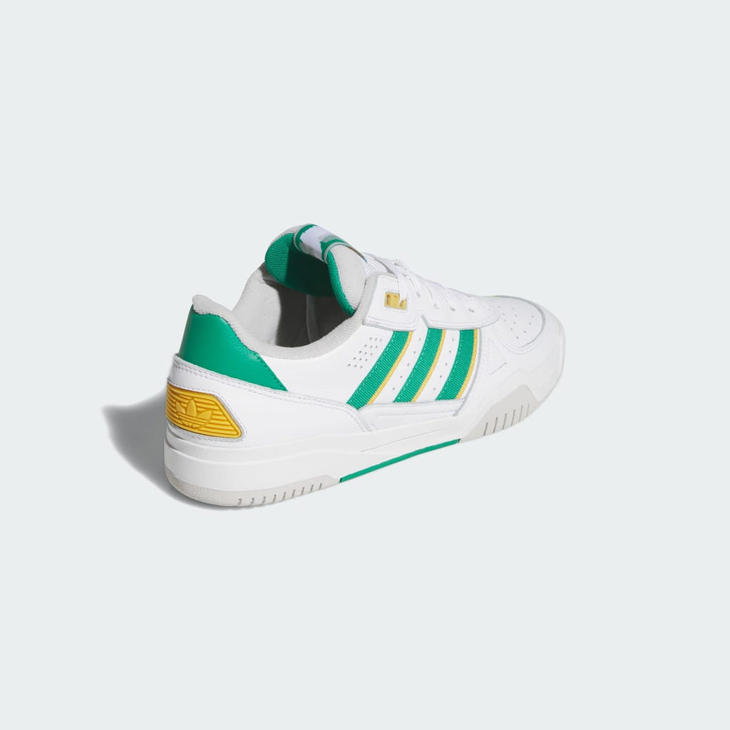 Adidas Men's TEKKIRA CUP Shoes - Cloud White / Court Green / Preloved Yellow - Image 5