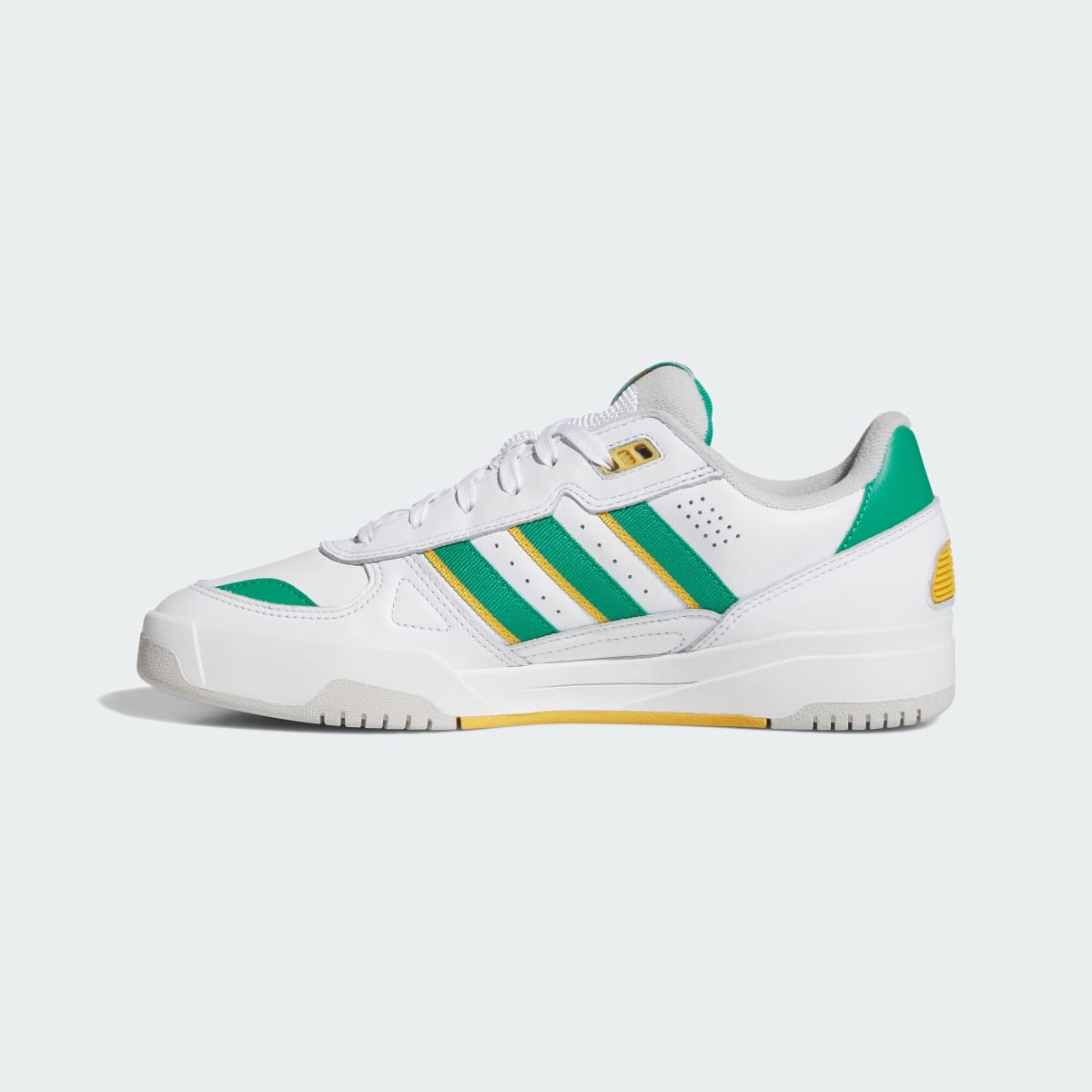 Adidas Men's TEKKIRA CUP Shoes - Cloud White / Court Green / Preloved Yellow - Image 6
