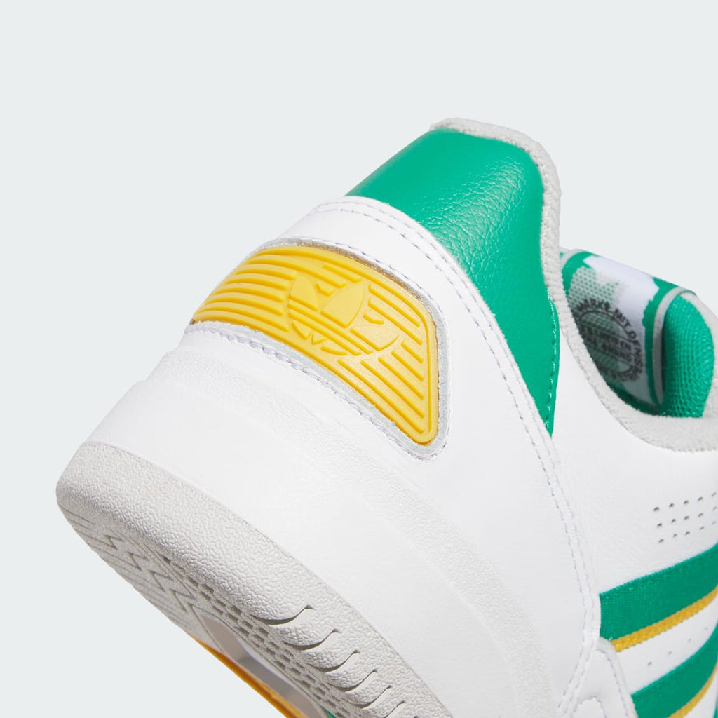 Adidas Men's TEKKIRA CUP Shoes - Cloud White / Court Green / Preloved Yellow - Image 7