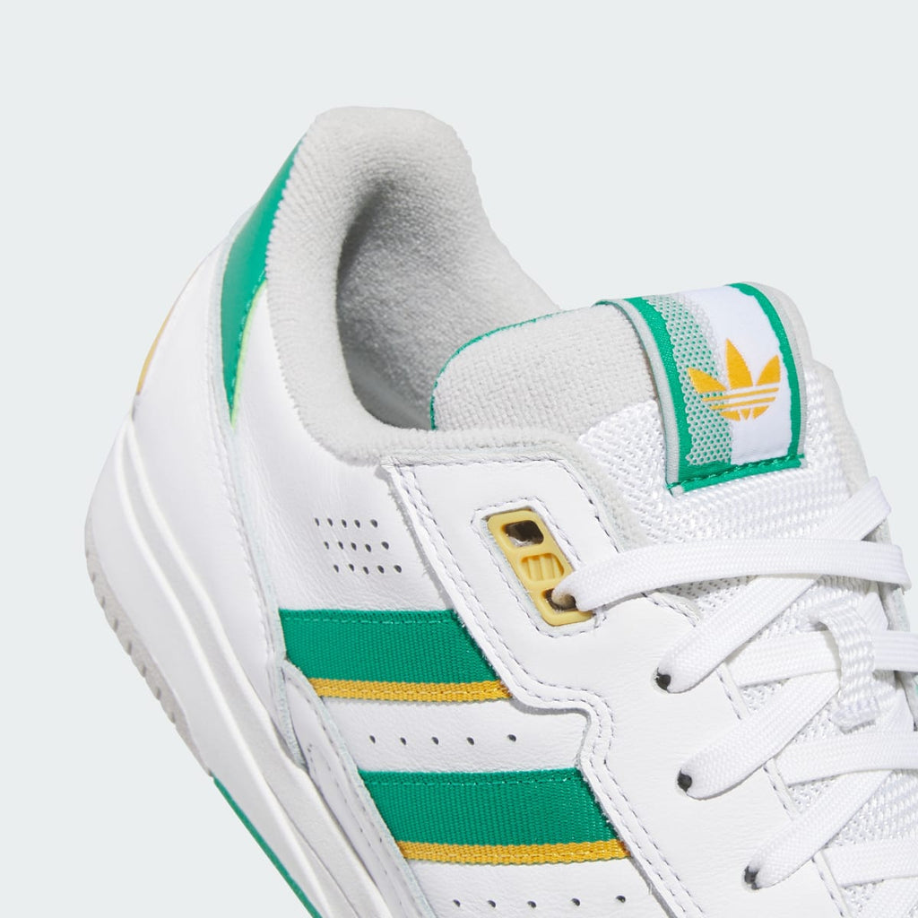 Adidas Men's TEKKIRA CUP Shoes - Cloud White / Court Green / Preloved Yellow - Image 8