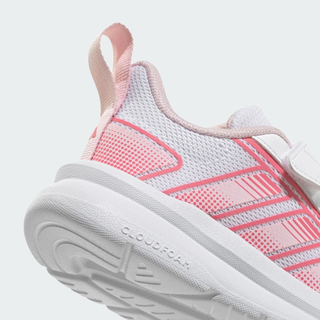 Adidas Kids' TENSAUR RUN 4.0 SHOES INFANTS - Cloud White / Pink Fusion / Clear Pink - Image 7