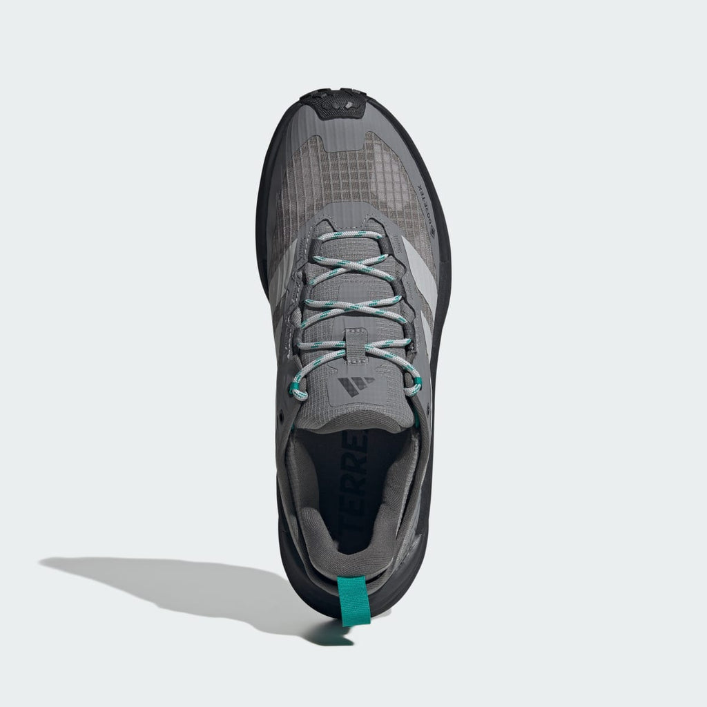 Adidas Men's TERREX FREEHIKER 3 Low GORE-TEX Hiking Shoes - Grey Three / Grey Two / Equipment Green - Image 2