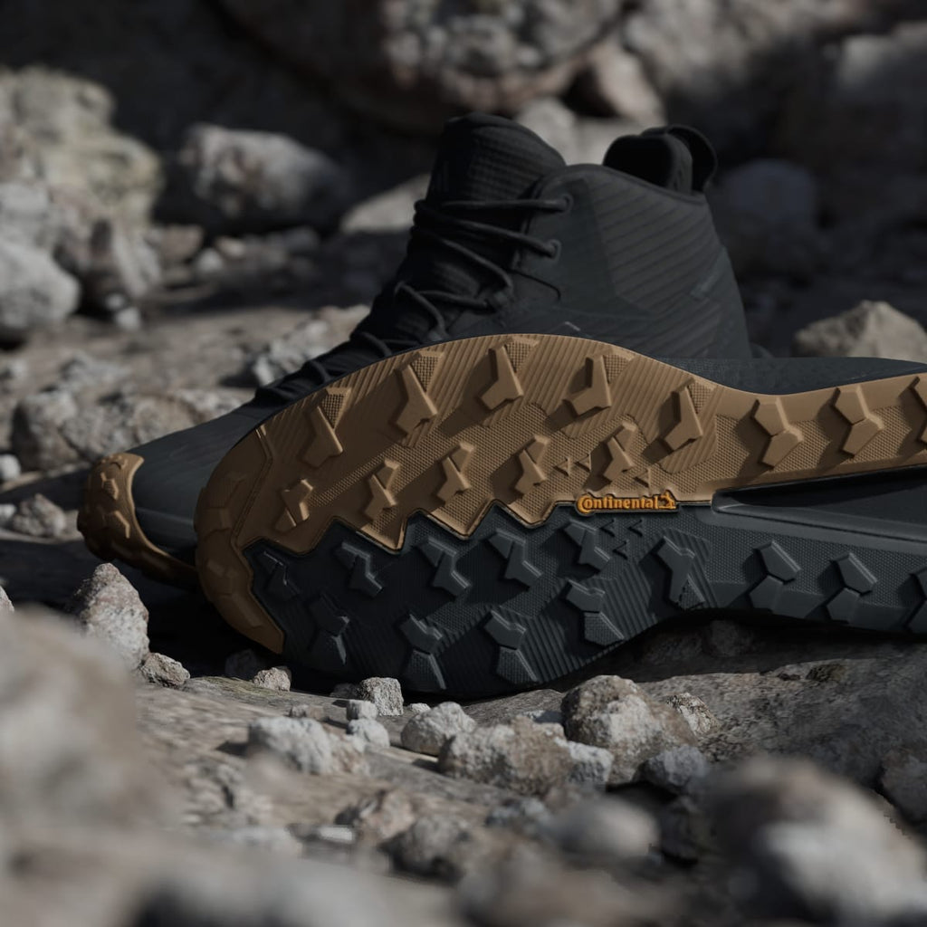 Adidas Men's TERREX FREEHIKER 3 MID GORE-TEX Hiking Shoes - Core Black / Core Black / Brown Oxide - Image 11