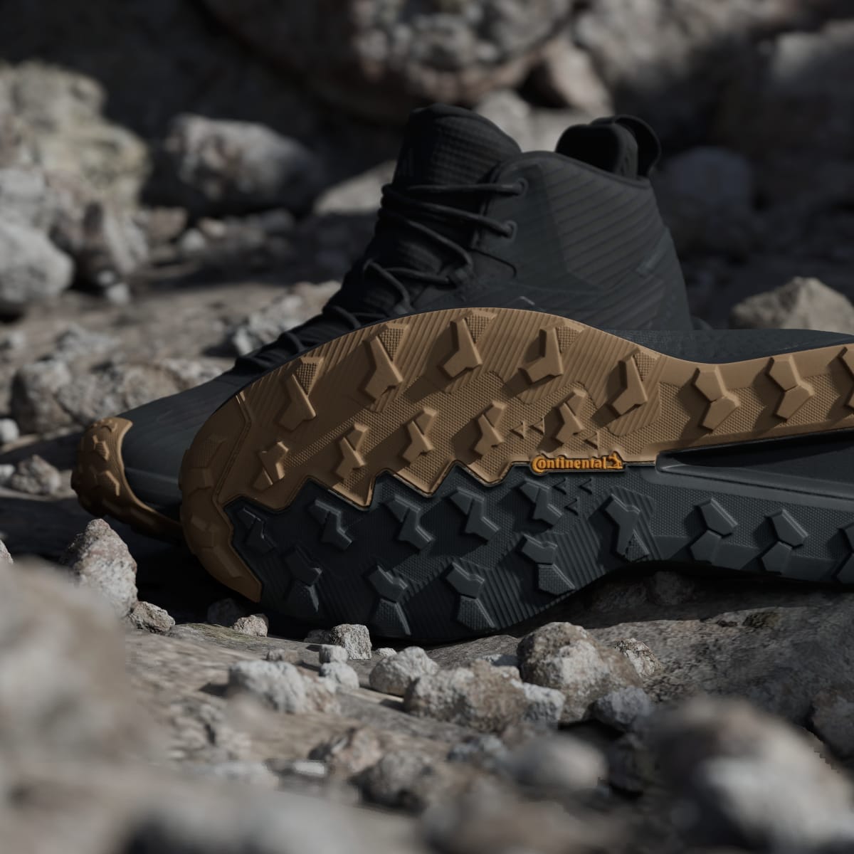 Adidas Men's TERREX FREEHIKER 3 MID GORE-TEX Hiking Shoes - Core Black / Core Black / Brown Oxide - Image 11