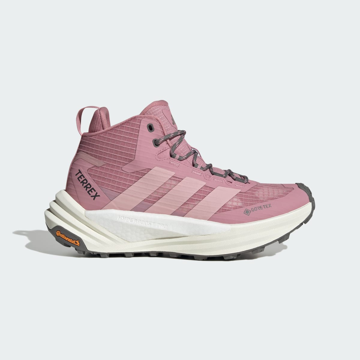 Adidas Women's TERREX FREEHIKER 3 MID GORE-TEX Hiking Shoes - Magic Mauve / Dual Lilac / Grey Four - Image 1
