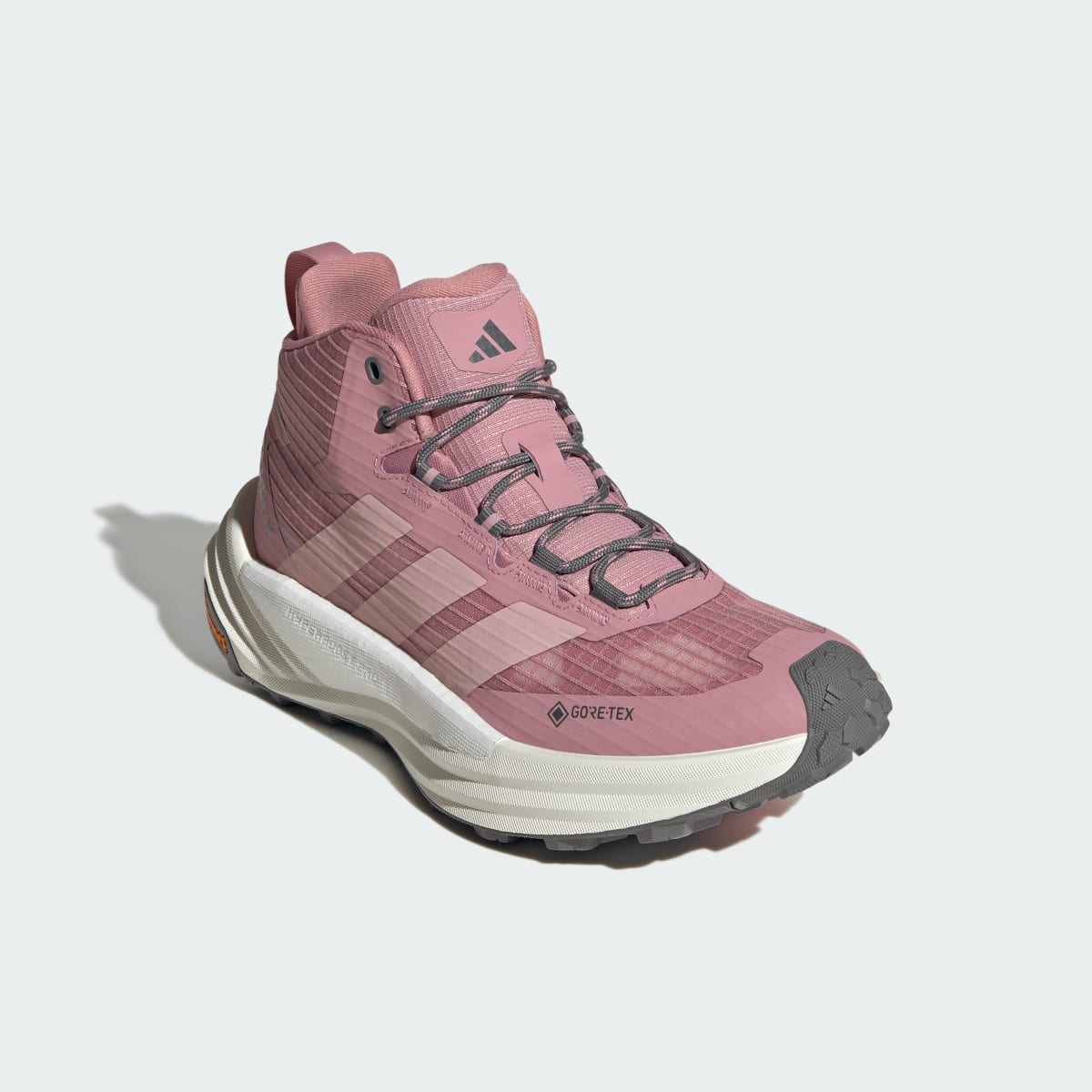 Adidas Women's TERREX FREEHIKER 3 MID GORE-TEX Hiking Shoes - Magic Mauve / Dual Lilac / Grey Four - Image 7
