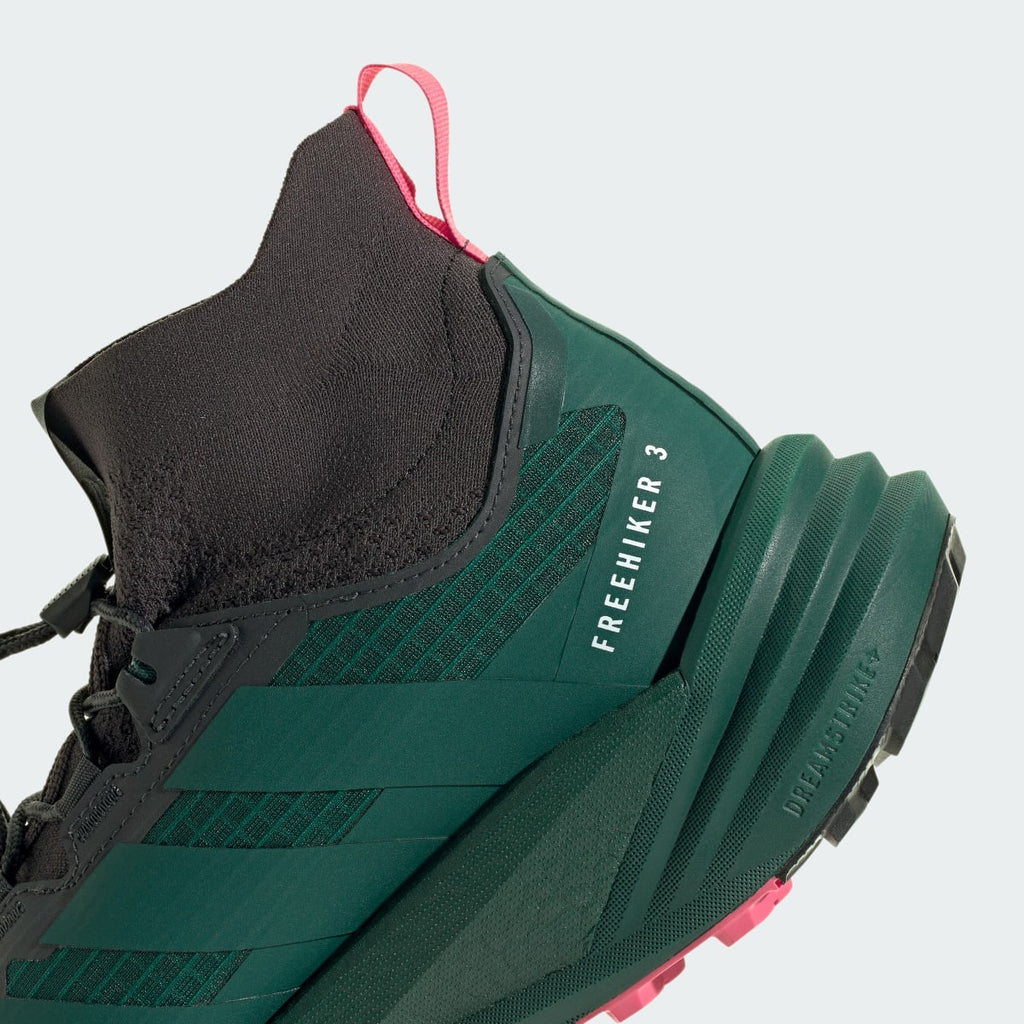 Adidas Men's TERREX FREEHIKER 3 Ultra GORE-TEX Hiking Shoes - Collegiate Green / Collegiate Green / Carbon - Image 9