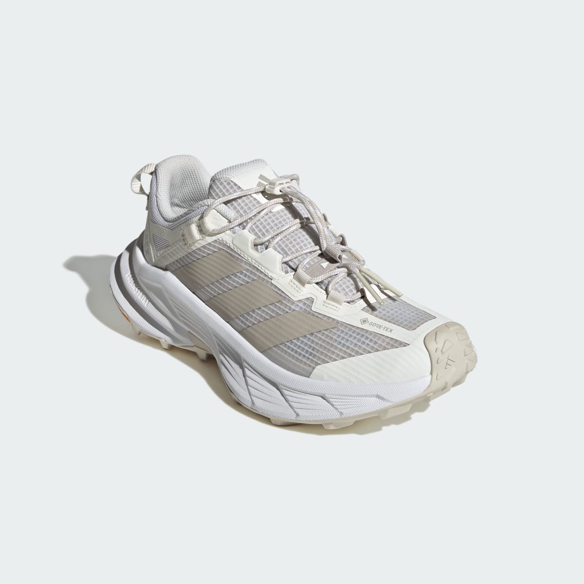 Adidas Women's TERREX Freehiker SL GORE-TEX Hiking Shoes - Cloud White / Beige / Off White - Image 4