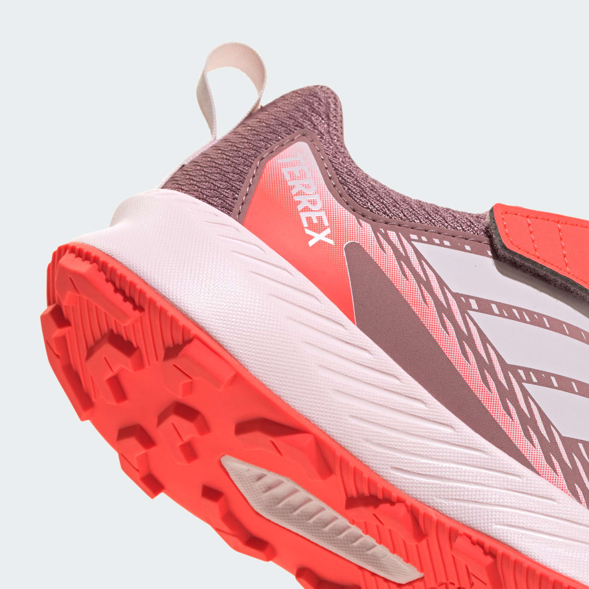 Adidas Kids' TERREX TRACEFINDER CF C Shoes - Magic Mauve / Distilled Pink / Solar Turbo - Image 7