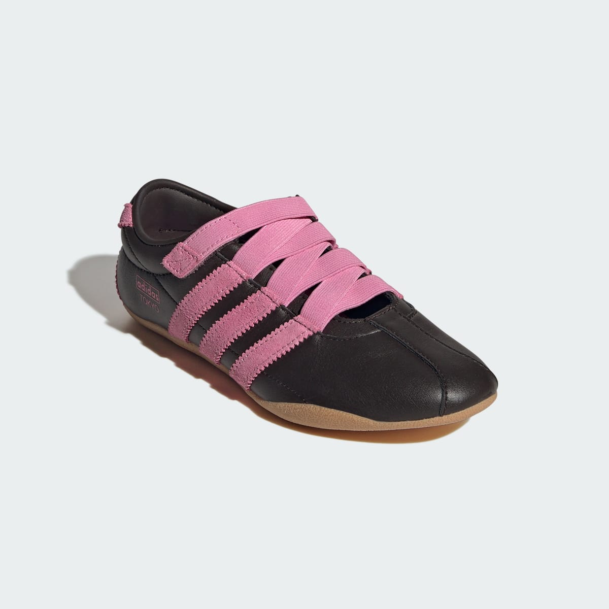 Adidas Kids' TOKYO MJ SHOES - Khaki Six / St Tropic Bloom / Gum - Image 4
