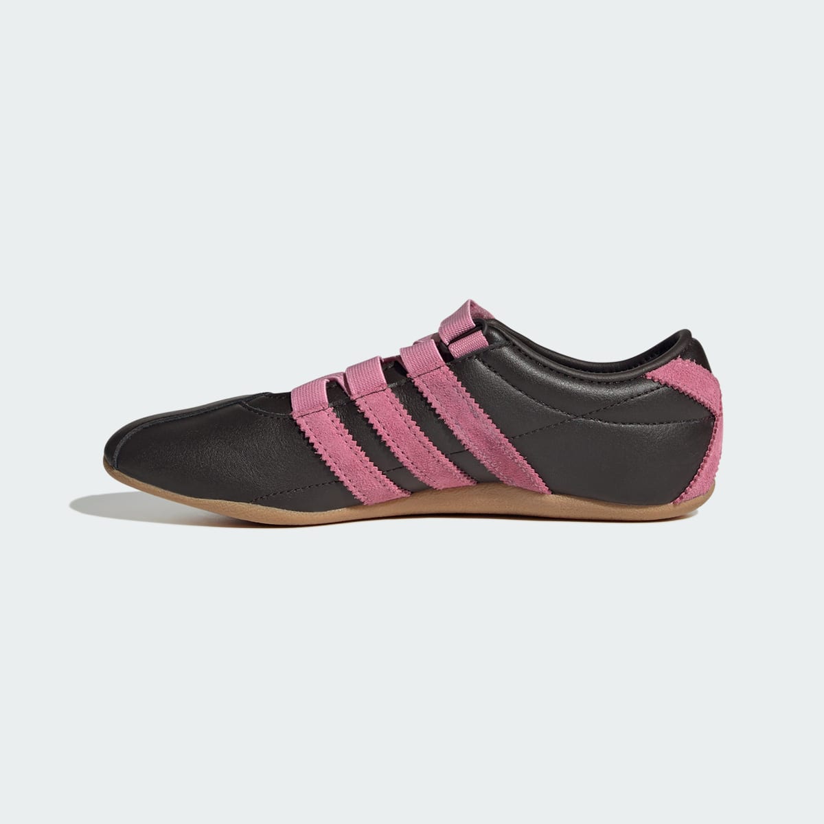 Adidas Kids' TOKYO MJ SHOES - Khaki Six / St Tropic Bloom / Gum - Image 6