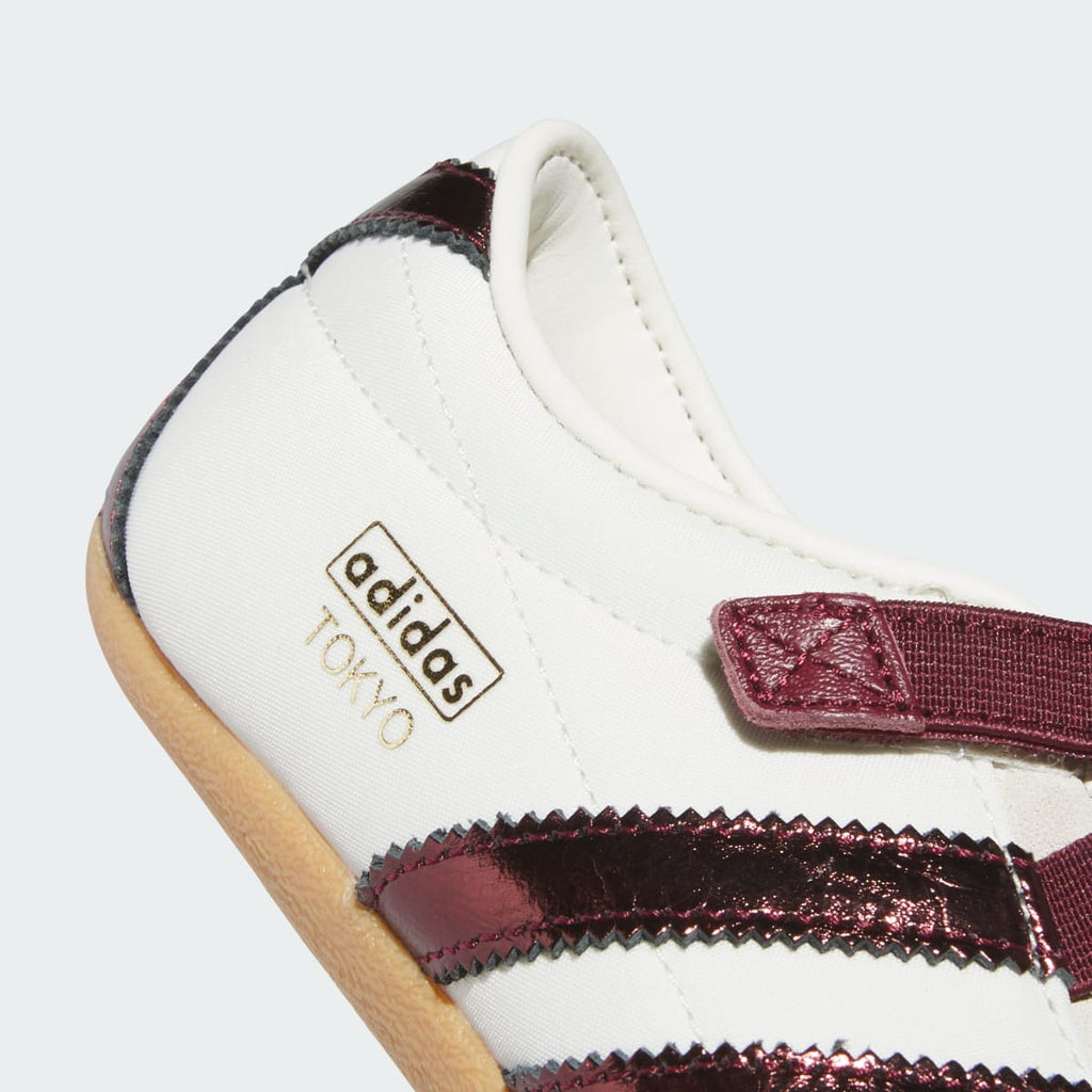Adidas Women's TOKYO MJ SHOES - Off White / Shadow Red / Gum - Image 7