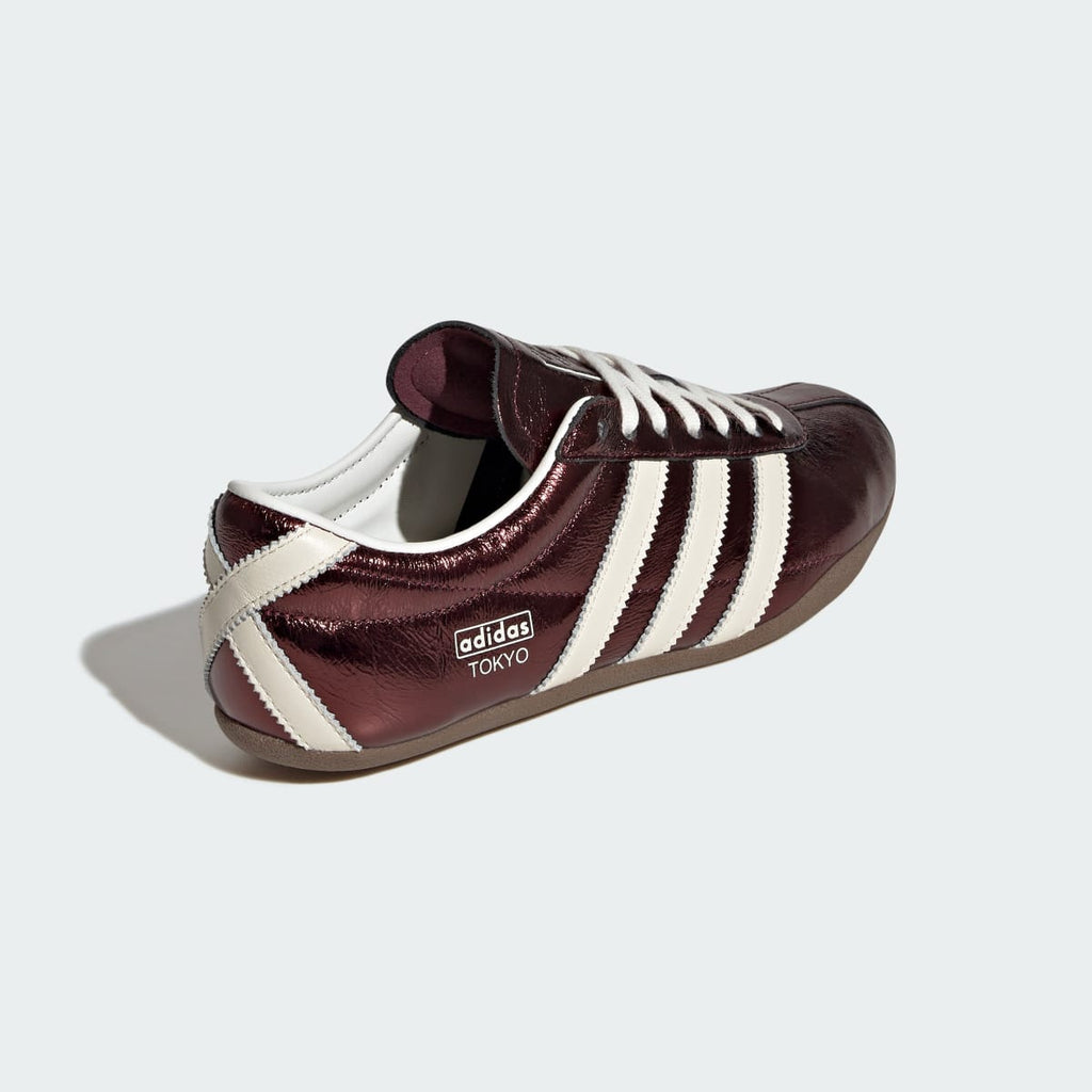 Adidas Women's TOKYO SHOES - Maroon / Off White / Gum - Image 5