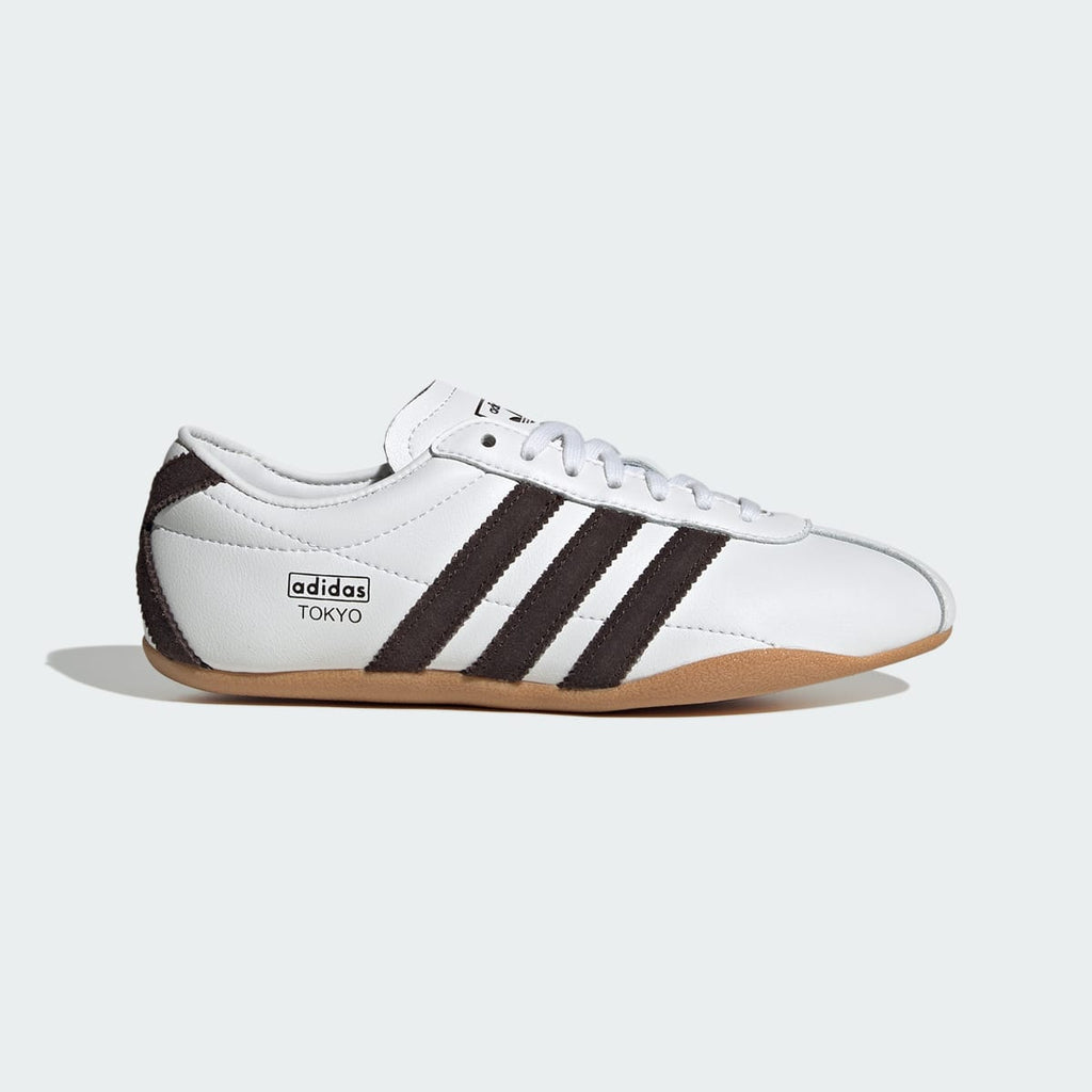 Adidas Kids' TOKYO SHOES - Cloud White / Aurora Coffee / Gum - Image 1