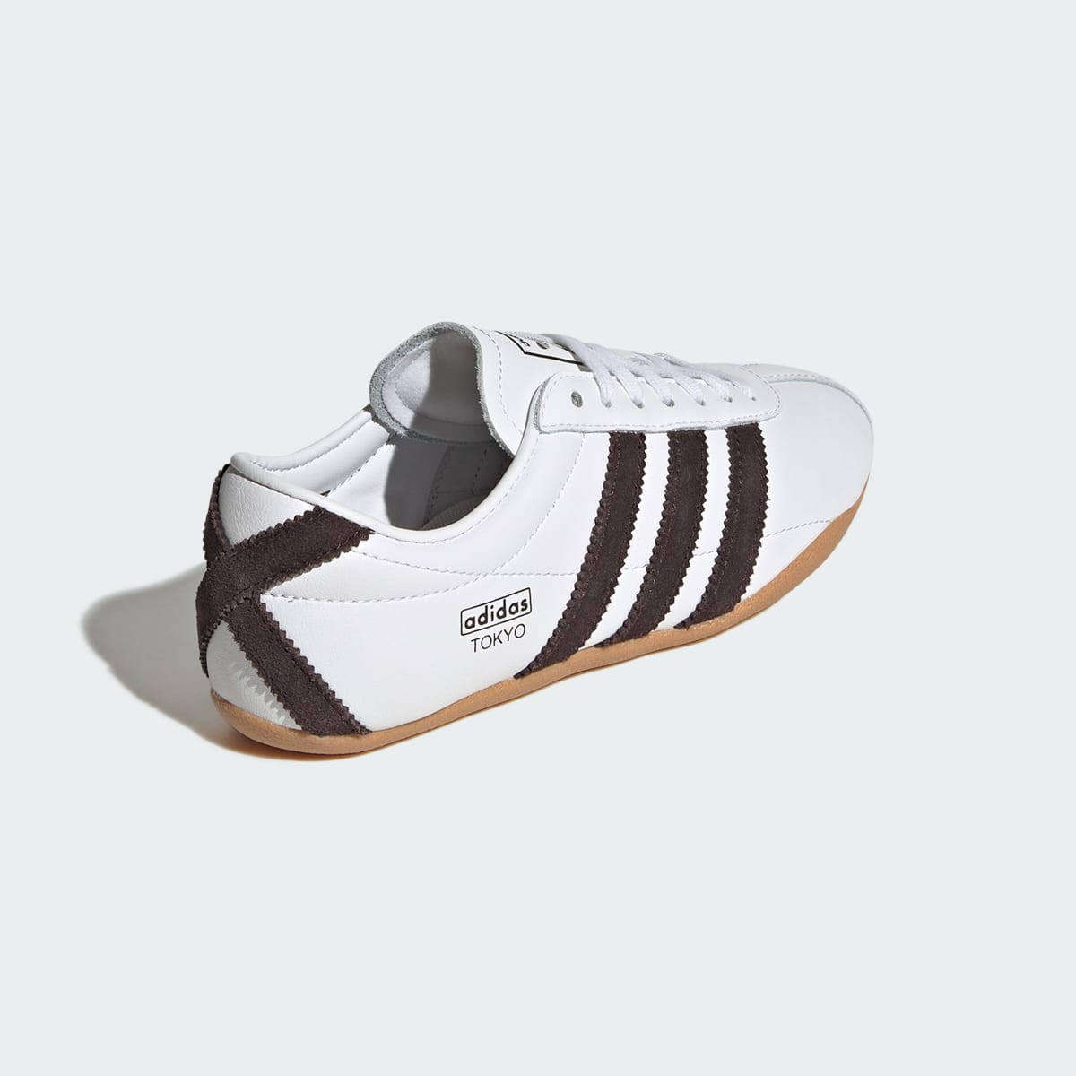 Adidas Kids' TOKYO SHOES - Cloud White / Aurora Coffee / Gum - Image 5
