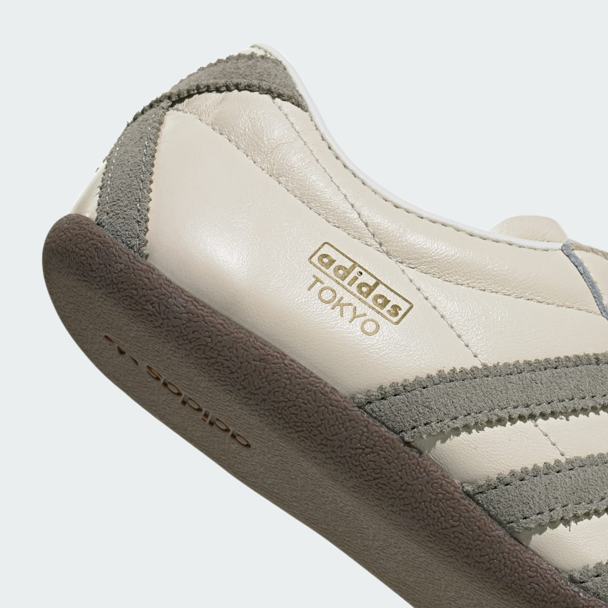 Adidas Women's TOKYO SHOES - Off White / Silver Pebble / Gum - Image 10