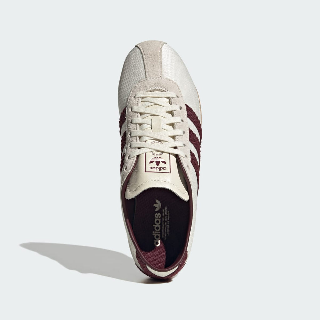 Adidas Women's TOKYO SHOES - Off White / Maroon / Gum - Image 2