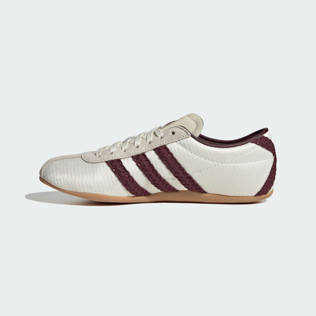 Adidas Women's TOKYO SHOES - Off White / Maroon / Gum - Image 6