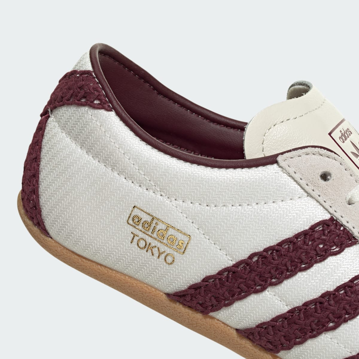 Adidas Women's TOKYO SHOES - Off White / Maroon / Gum - Image 8
