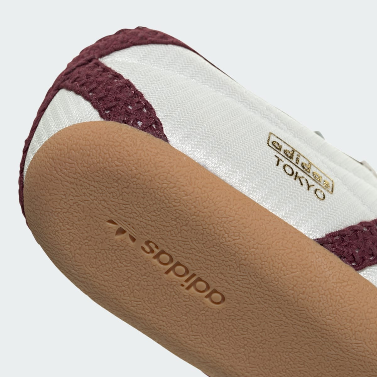 Adidas Women's TOKYO SHOES - Off White / Maroon / Gum - Image 9