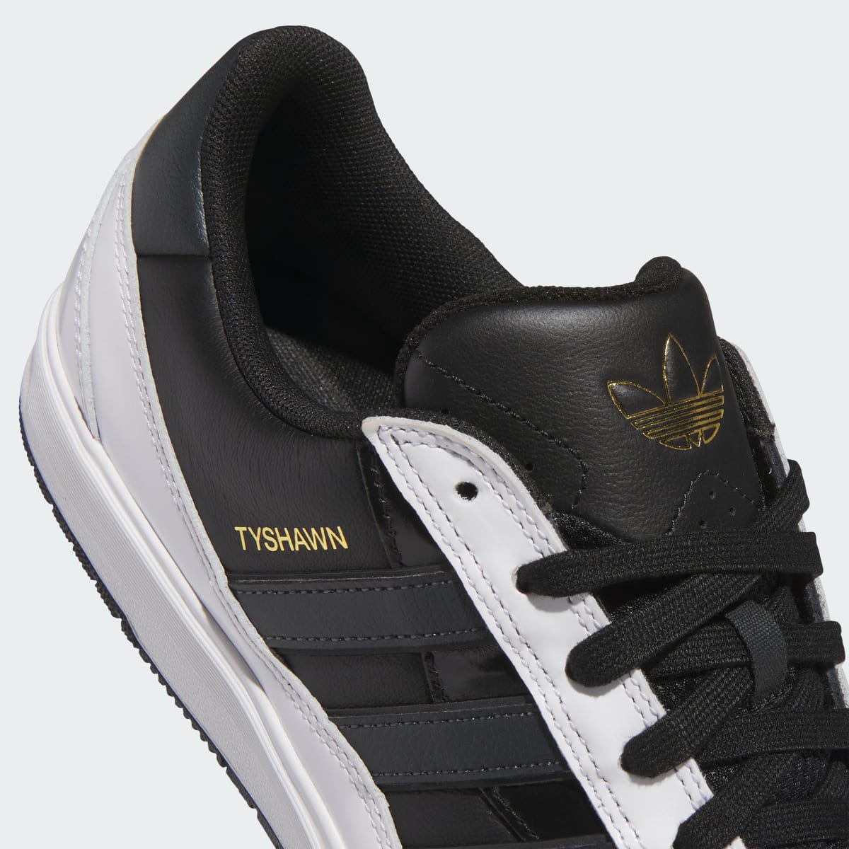Adidas Men's TYSHAWN II Shoes - Core Black / Carbon / Cloud White - Image 10