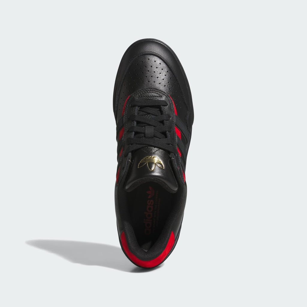 Adidas Women's TYSHAWN II Shoes - Core Black / Core Black / Better Scarlet - Image 2
