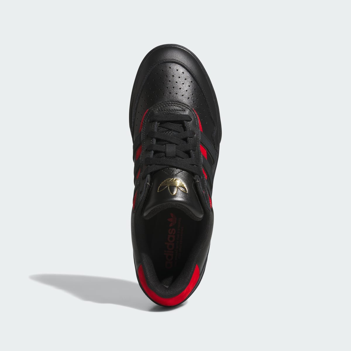 Adidas Women's TYSHAWN II Shoes - Core Black / Core Black / Better Scarlet - Image 2