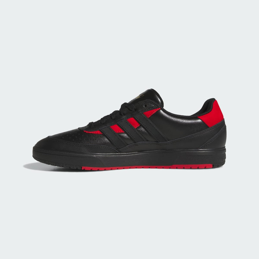 Adidas Men's TYSHAWN II Shoes - Core Black / Core Black / Better Scarlet - Image 6