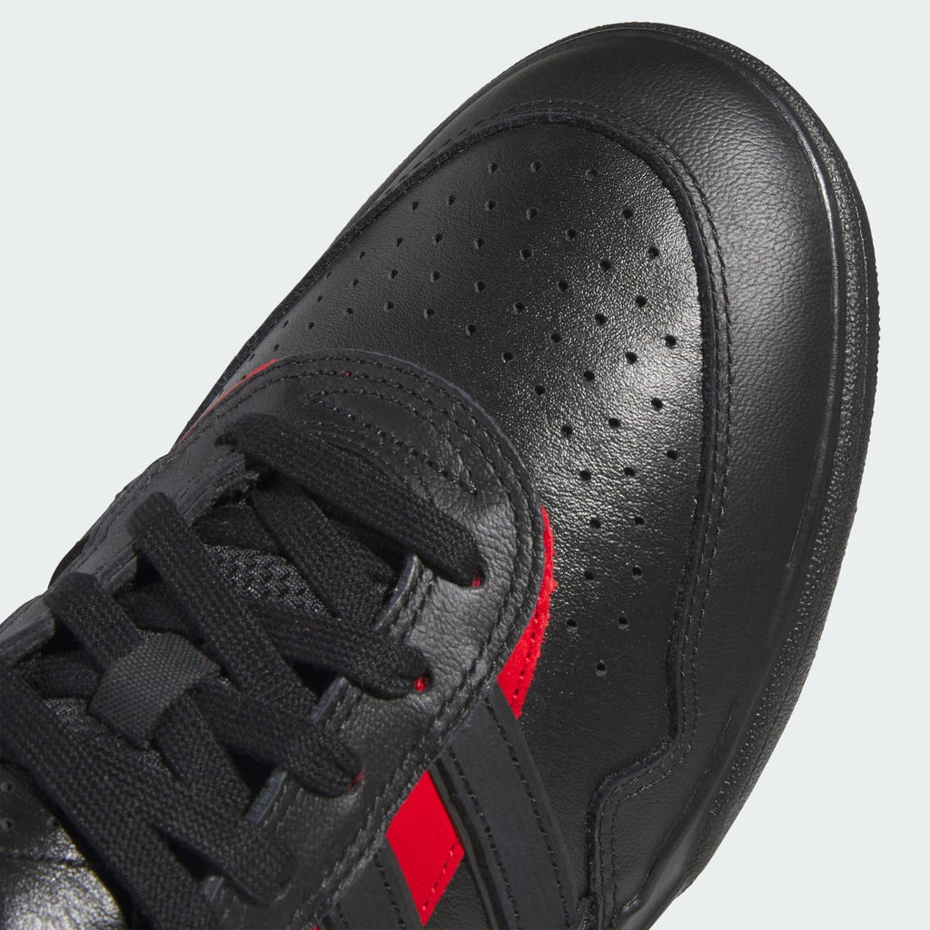 Adidas Men's TYSHAWN II Shoes - Core Black / Core Black / Better Scarlet - Image 9